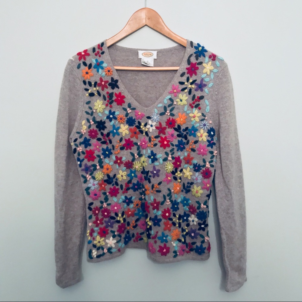  Embellished Sweater * Talbots 